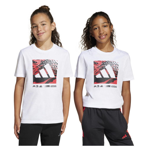 Adidas Παιδική κοντομάνικη μπλούζα Camo Logo Tee